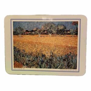 Van Gogh Harvest Cork Backed Art Themed Placemat/Trivet